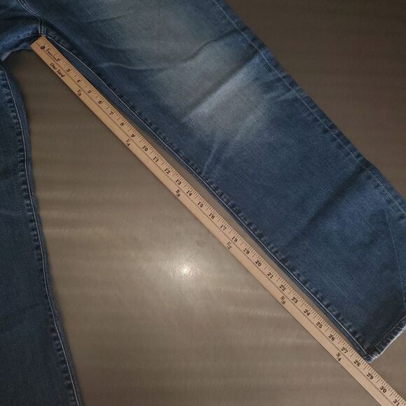 AG Adriano Goldschmied The Graduate AG-ED Tailored Leg Denim Blue Jeans size 38 - Picture 10 of 14